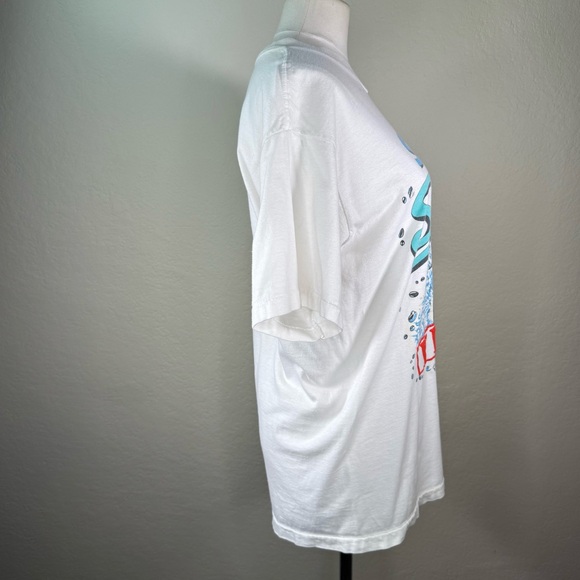 Vintage Shamu Sea World Graphic Splashed Victim Orca Whale Single Stitch Tee - Picture 5 of 13